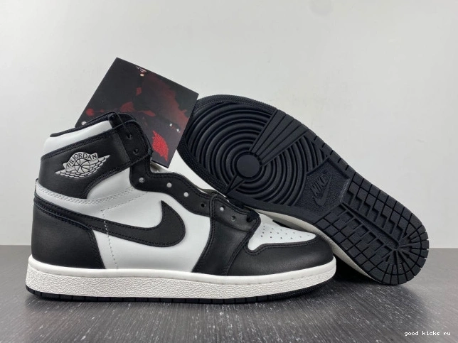BQ4422-001 1 (2023) White Jordan Retro High 85 Black 0709